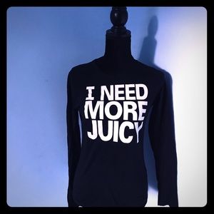 👑✨JUICY COUTURE Graphic  Sleeve Shirt!! 👑✨